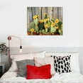 thumbnail image 4 of Nawypu  Vintage Succulent Cactus Painting Decor Wall Art Tropical Green Plant Pictures on Canvas for Rural Bathroom Decoration, 4 of 4