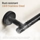 thumbnail image 3 of Black Toilet Paper Holder, Bathroom Tissue Holder Paper Roll Stainless Steel Wall Mount Matte Black, 3 of 4