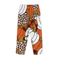 thumbnail image 5 of Goofa Various Pumpkins Printed Soft Pajama Pants for Women, Wide Leg Comfy Casual Lounge Yoga Pants-Medium, 5 of 9