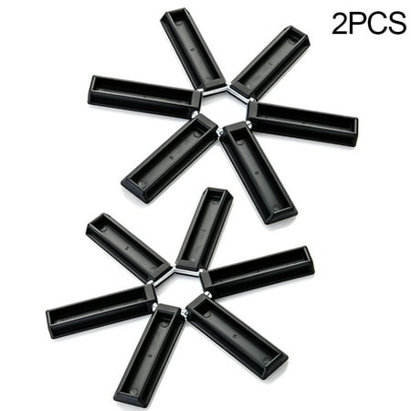 

2 Pcs Creative Folding Heat Insulation Pad Placemats Foldable Bowl Cup Pad Kitchen Dining Table New (事业1部-销售2部 Susue_de)