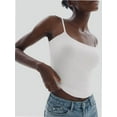thumbnail image 3 of Stretch Camisole Tank Tops for Women - Spaghetti Strap Undershirt Cami Fits Women, 3 of 6