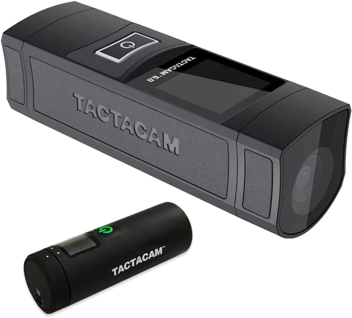 Tactacam 6.0 Action Camera, 4k 60 FPS, 8X Zoom, Waterproof, Integrated