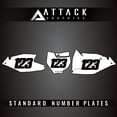 thumbnail image 2 of Attack Graphics Number Plate Backgrounds for GASGAS MC 85 19/16 2021, 2 of 2