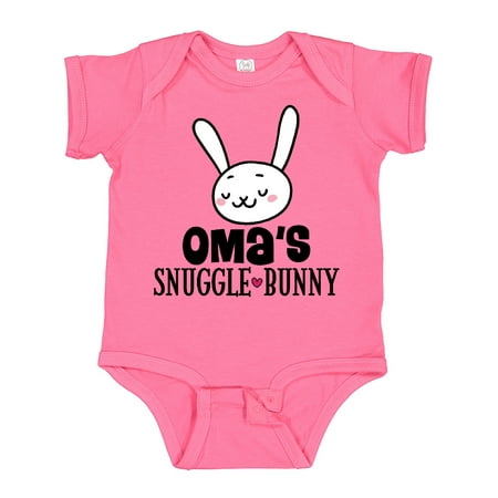 

Inktastic Oma Bunny Rabbit Grandchild Gift Baby Boy or Baby Girl Bodysuit