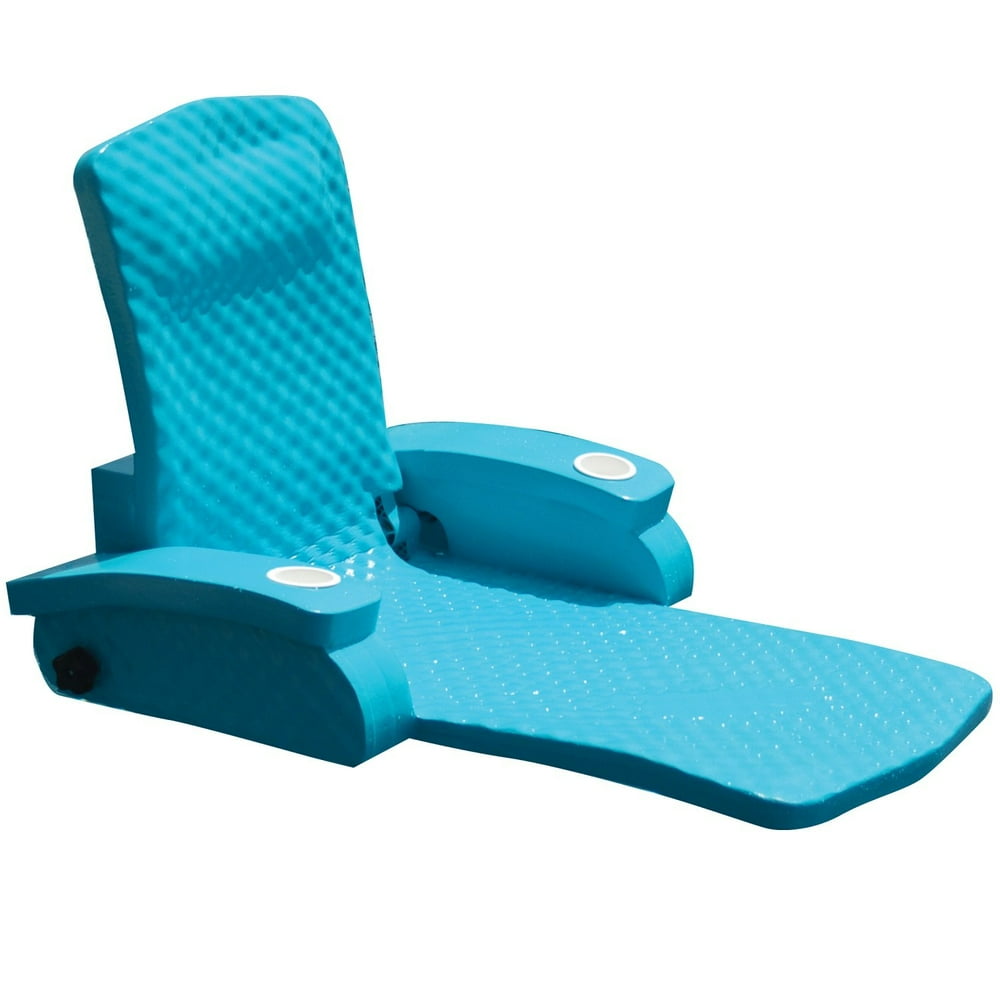 Floating Recliner, Foam Lounge Pool Chair Spring Float Recliners For