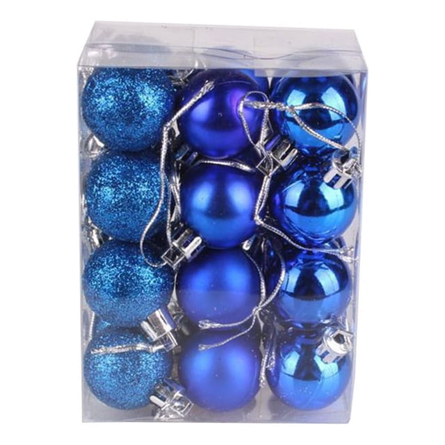 24Pcs Large Christmas Decor Baubles Tree Xmas Balls Party Wedding Ornament