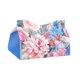 thumbnail image 5 of Funda para caja de pañuelos de piel sintética, organizador de papel facial, tejido decorativo ligero. A, 5 of 9