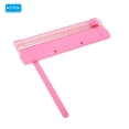 thumbnail image 3 of Unique Bargains 9 Inch Paper Cutter, 2Pcs Portable Paper Trimmer Slicer Scrapbooking Tool with Cutter Head Blade, Pink, 3 of 7
