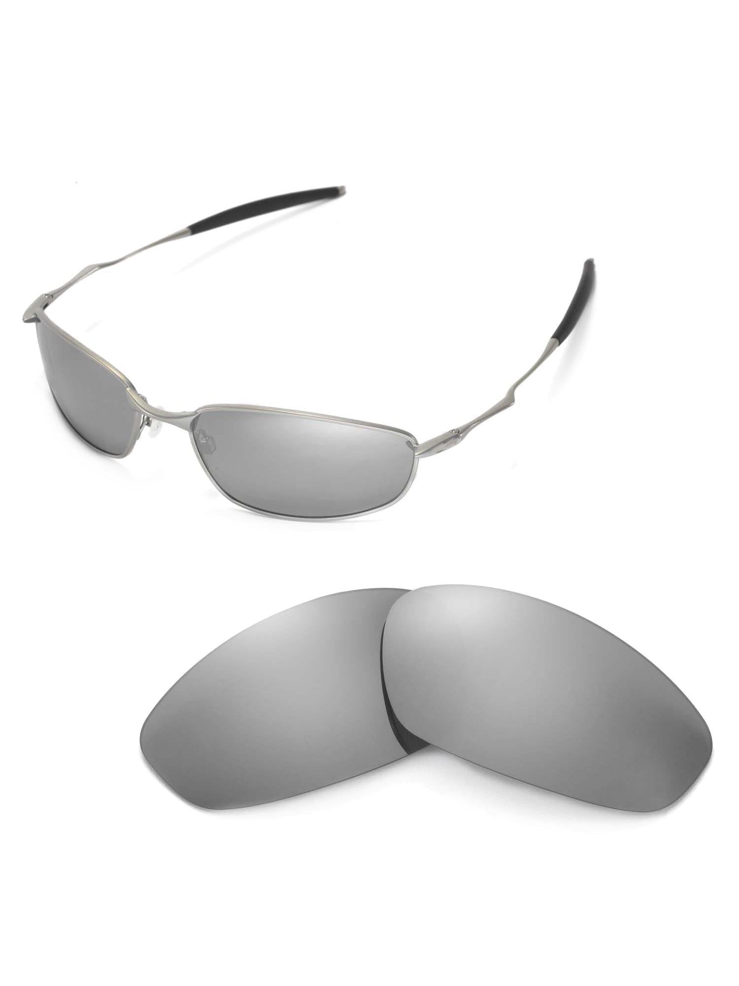 Perpetual udvikling Ombord Walleva Titanium Polarized Replacement Lenses for Oakley Whisker Sunglasses  - Walmart.com
