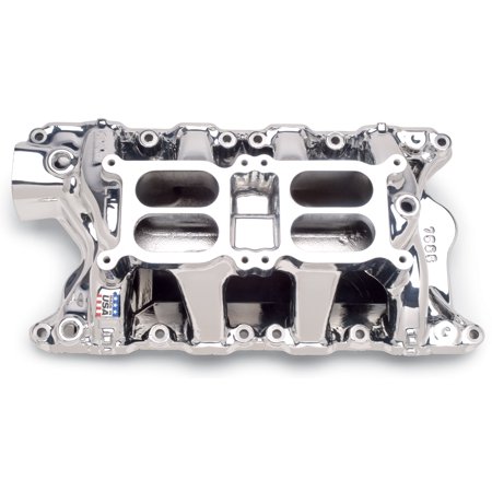 Air Gap Dual Quad Manifold - Edelbrock 75854 RPM Air Gap Dual-Quad - Intake Manifold