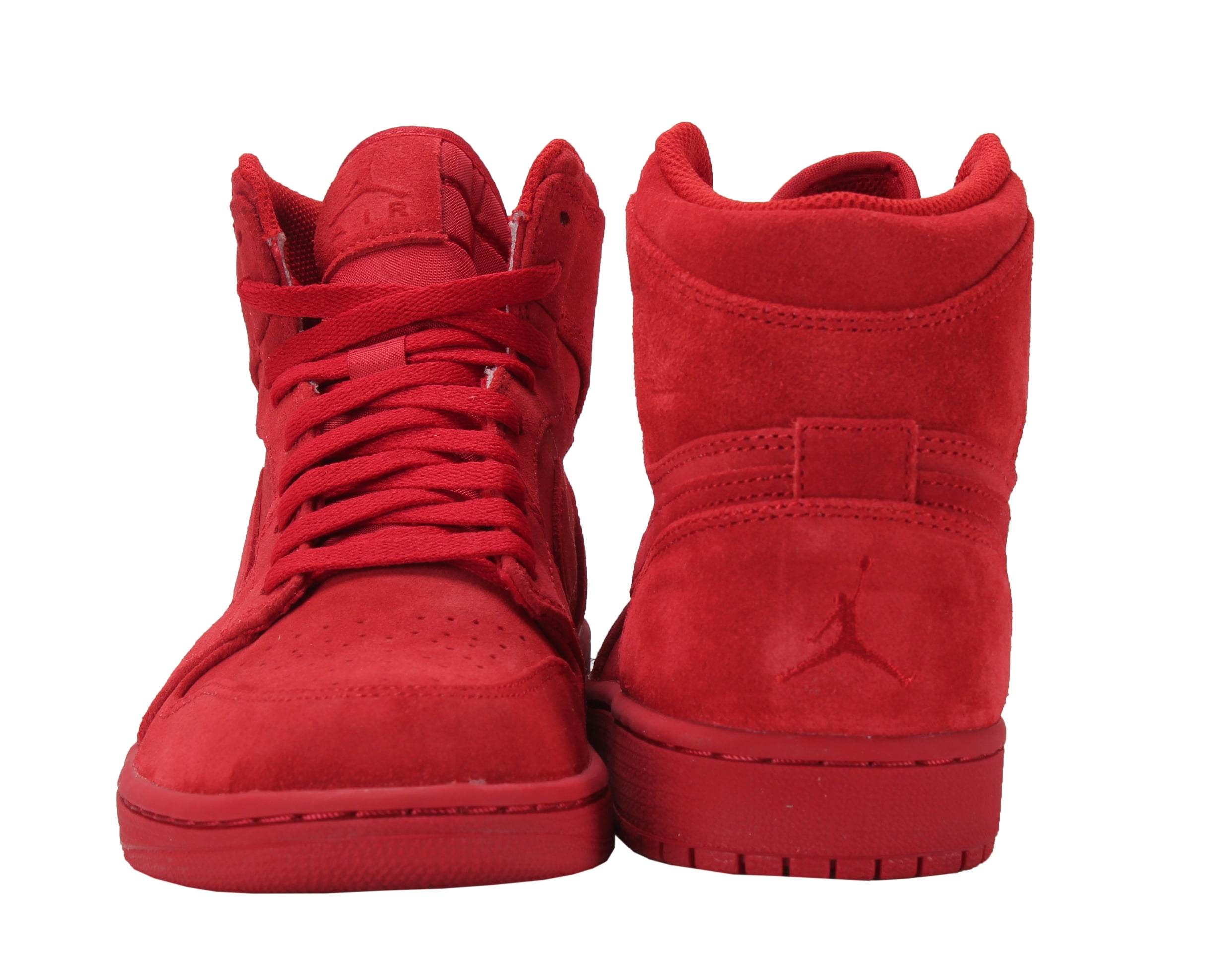 Air jordan 1 retro deals high bg red suede