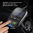 thumbnail image 6 of AGPtek Wireless In-Car Bluetooth FM Transmitter Radio Adapter Car Kit with Display and USB Car Charger, 6 of 7