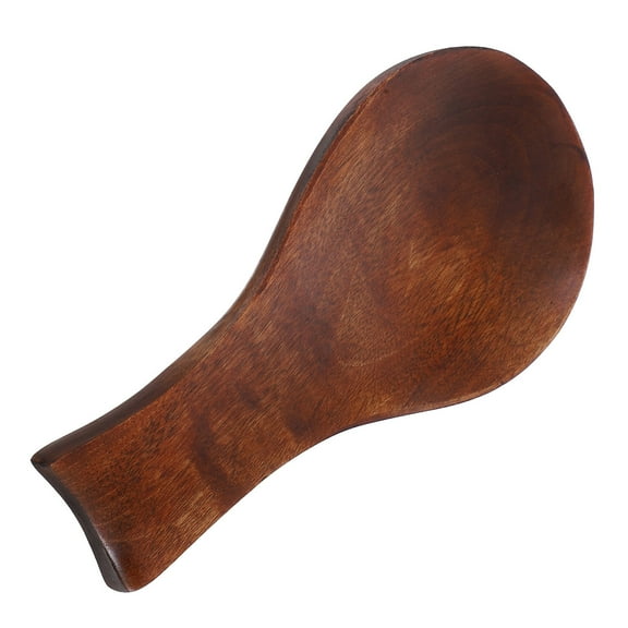 YSNOOWE 1Pack Khaki Wooden Spoon Rest For Versatile Use In Kitchen And Dining Spaces
