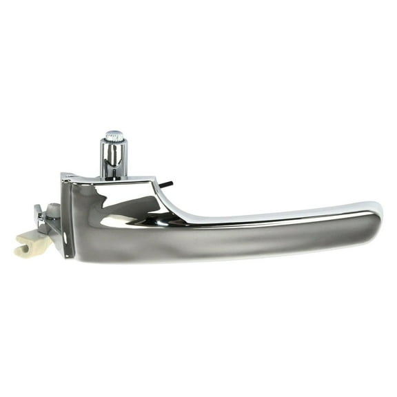 DAMAIJOY Car Door Handle Interior Front Rear Left Chrome Plastic for Jeep for Liberty North Edition 2008 2011-2012 & Limited/Sport 2008-2012 & Renegade 2010-2011 CH1352111 12823162