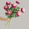 thumbnail image 7 of Artificial Flowers, Real Touch Faux Flowers, Silk Ranunculus Stems, Fake Flowers for Vase, Lifelike Floral Arrangements, Home Decor Faux Botanicals for Wedding Table Centerpieces Kitchen Decoration, 7 of 7