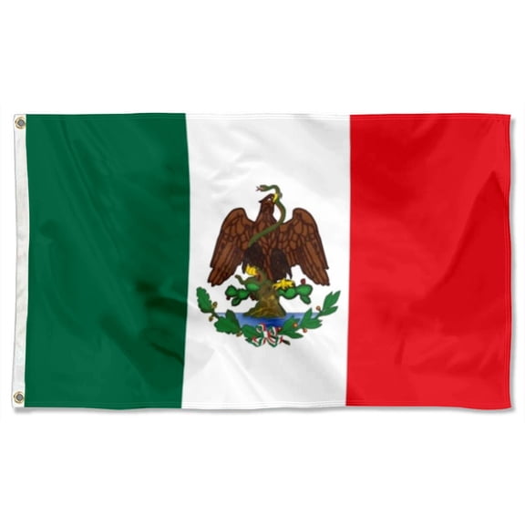 Mexico Flag Mexican Empire 1889 Polyester 3x5 FT banner