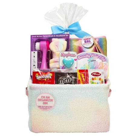Easter Basket Gift Feelin' Pretty In Fabric Bin Gift Set Easter Basket With Candies