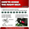 thumbnail image 3 of Arbor King Deck Belt (A-Section) Fits Ferris FW15 Series Lawn Mowers / 5106381FS, 3 of 5