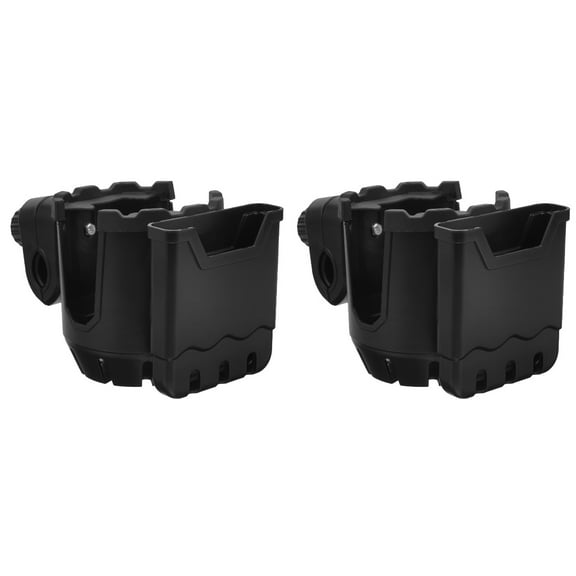 2pcs Wheelchair Cup Holder Stroller Cup Rack Handlebar Cup Holder For Stroller Wheelchair Walker