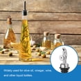 thumbnail image 5 of 4Pack Stainless Steel Pourers, Auto Flip Olive Oil Dispenser Spout, Silver, 5 of 6