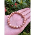 thumbnail image 3 of Sunstone Crystal Bead Bracelet 8mm, Wholesale Genuine Sunstone Stretch Gemstone Bracelet, Gift for Men & Women (2), 3 of 9