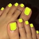 thumbnail image 1 of Outyua Uñas postizas cuadradas sólidas mate para prensar en las uñas de los pies, uñas postizas acrílicas cortas, uñas artificiales de playa, cubierta completa para mujeres y niñas, 24 piezas (amarill, 1 of 5