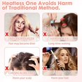 thumbnail image 5 of Rizador de pelo sin calor, rizadores de pelo sin calor Rodillo de pelo sin calor de terciopelo Varilla para rizar sin calor Diadema Rodillo de pelo sin calor Rizador Rizador Cabello suave para dormir, 5 of 5