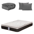 thumbnail image 1 of Colchón Queen Size Spring Air Minesota + Almohada 2Pack + Edredón Homy, 1 of 8
