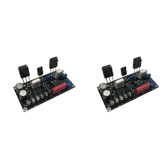 2X 30W Direct Coupled FET Power Amplifier Board Pure Class A Amplifier Board Module 0Hz-100 KHZ FR-4 Double Panel