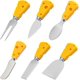 thumbnail image 1 of Cuchillos para queso de acero inoxidable Tenedor para queso Pala para queso Cuchillos para queso Utensilios de cocina para fiestas, 1 of 4
