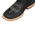 thumbnail image 5 of Women’s Square Toe Black Western Cowboy Boot Floral Rose Embroidery, 5 of 5