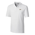 thumbnail image 2 of Men's Cutter & Buck White James Madison Dukes Big & Tall Forge Stretch Polo, 2 of 3