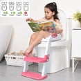 thumbnail image 3 of Asiento de entrenamiento para ir al baño con taburete y escalera SKYROKU, 3 of 6