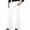 White, variant on Men's Retro Disco Flared Pants, Loose Stretch Vintage Trousers Fit Flared Comfortable Retro Twill Pants for 70s Theme Parties,Red,M