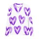 thumbnail image 3 of Blusas y camisas de manga larga con cuello redondo Camisas con estampados de manga larga Cuello redondo lindo Blusas casuales elegantes Ropa Camisas de cuello redondo Niña Top de poliéster, 3 of 4