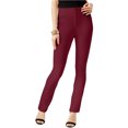 thumbnail image 1 of I.N.C Pantalon Décontracté en Faux Cuir pour Femmes, Rouge, 8 Court, 1 of 1