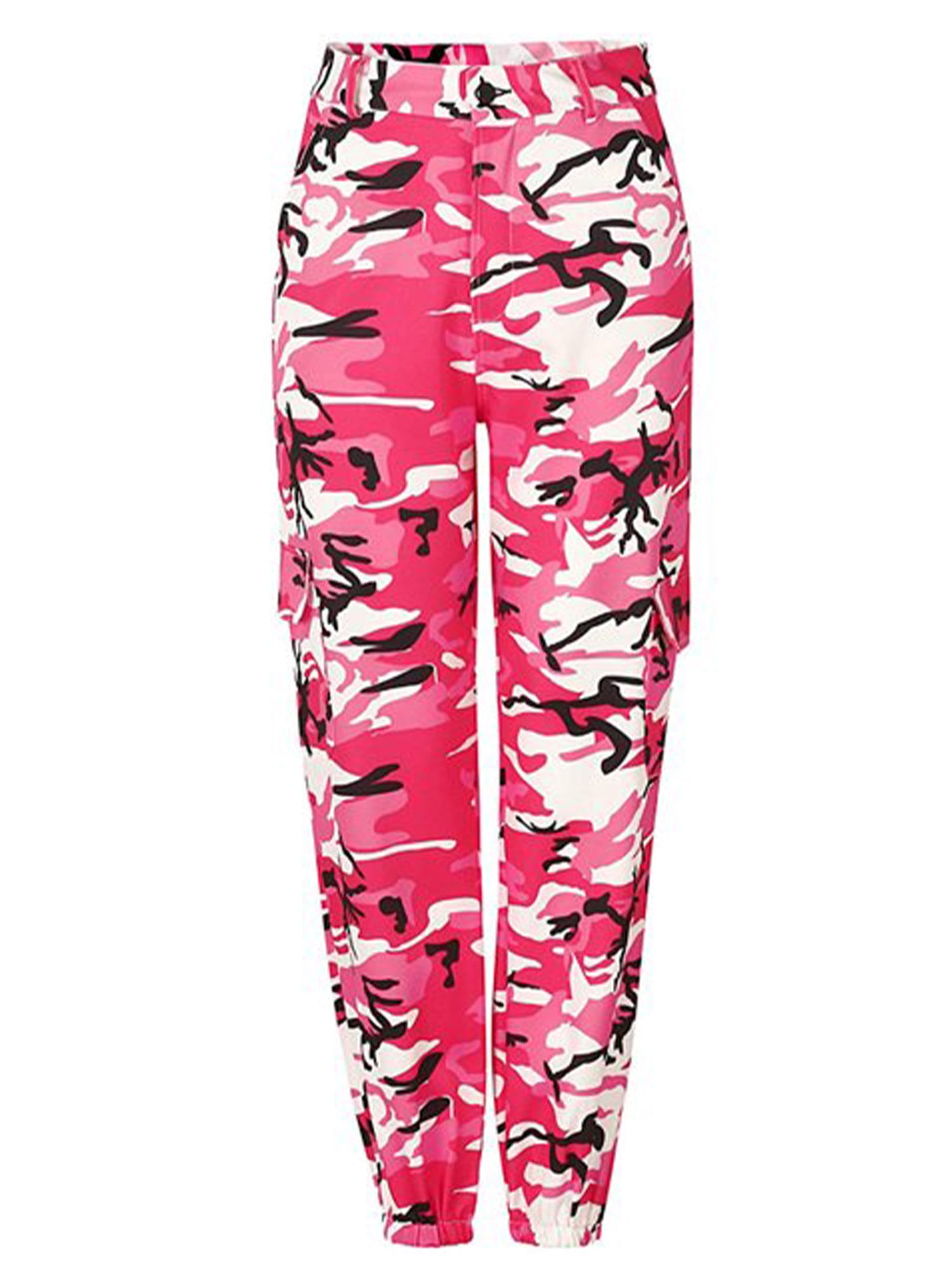 pink camo joggers