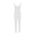 thumbnail image 3 of Spring And Fall Tight Waistband Sleeveless Neck Long Jumpsuit, 3 of 6
