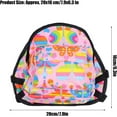 thumbnail image 2 of HUGFEGWE Pet Backpack, Cute Portable Puppy Travel Carrier Bags with Harness Leash, Multifunction Polyester Adjustable Breathable Pet Dog Backpack with Pull Strap for Dogs (L) CA919-155250, 2 of 9
