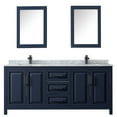 thumbnail image 7 of Wyndham Collection Wcv252580dunsmed Daria 80" Free Standing Double Vanity Set - Dark Blue, 7 of 7