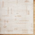 thumbnail image 7 of Livabliss Washable Rugs for Living Room, 5x7 Fossay Shag Modern Light Beige Area Rug, Bedroom Dining Room Home Decor Stain Resistant Carpet (5'3" x 7'), 7 of 7