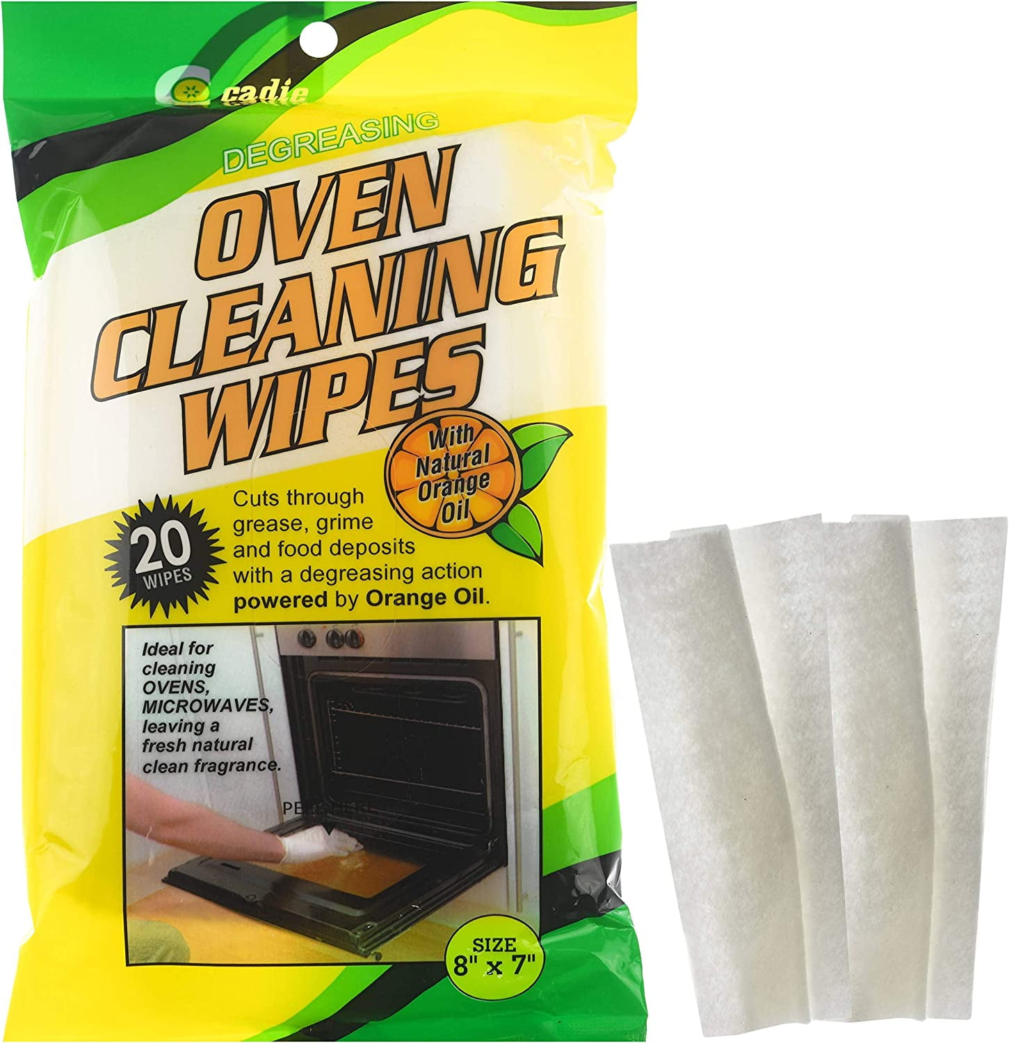 80pcs Kitchen Cleaning Wipes Strong Decontamination Kitchen Wipes Degreasing