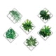 thumbnail image 3 of Pegatinas de pared de rejilla, impermeables, decoración DIY, extraíbles, creativas, decoración mural de pared Estilo E, 3 of 9