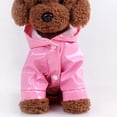 thumbnail image 1 of Chubasquero de para mascotas libre con capucha chaquetas impermeables PU para proteger reflectante ropa de invierno para perros ropa de para proteger Colco  Impermeable, 1 of 7