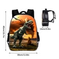 thumbnail image 2 of Mochilas Para Niños Con Estampado De Dibujos Animados, Mochilas Escolares Ligeras, Telas Flexibles, Bolso De Hombro Para Exteriores De Gran Capacidad, Para Viajes Y Senderismo Methold AP008130-01, 2 of 6