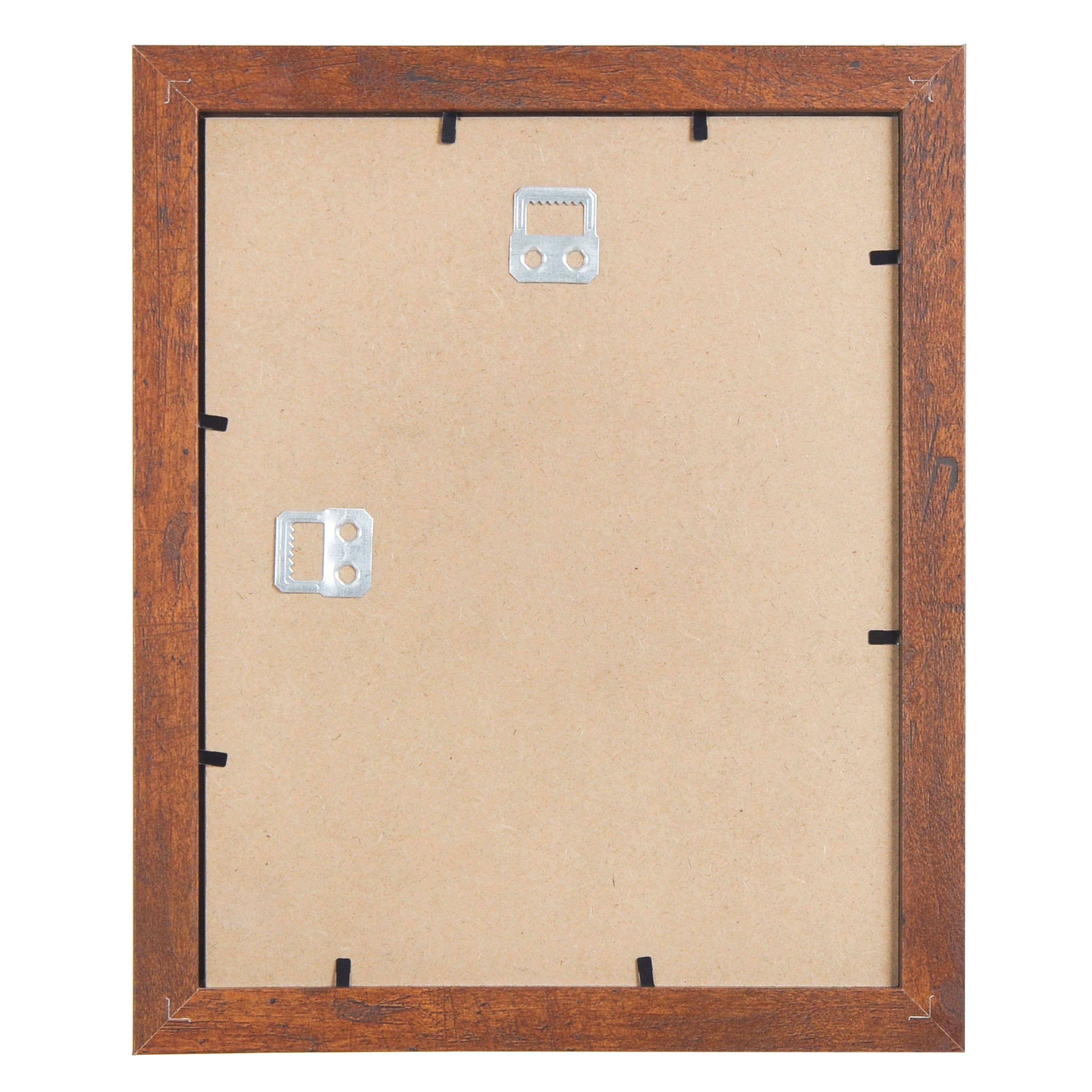 Studio Decor 8" x 10" Honey Belmont Picture Frame with 5" x 7" Mat - Includes Pre-attached Hanging Hardware, Horizontal or Vertical Display - MDF, 1 Pack