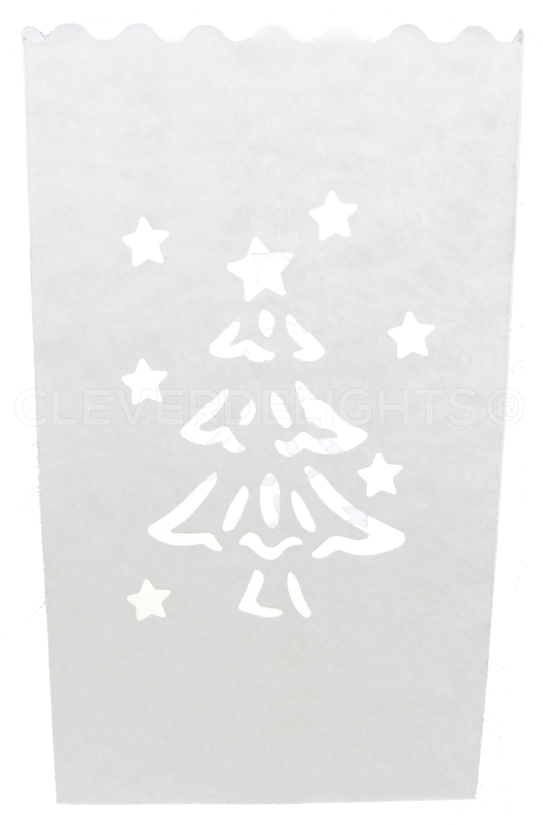 CleverDelights cleverdelights white sunburst luminary bags - 10
