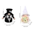 thumbnail image 4 of Rostro Para Novia Y Novio, Gnomos De Boda, Adornos De Muñecas Para Decoración Del Hogar Y La Fiesta Noticed HA041438-01, 4 of 6