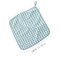 thumbnail image 2 of 5-Pack Microfiber Dish Towels with Hanging Loop | 30x30cm Thickened Kitchen Cleaning Cloths | Quick-Dry Hand Towels for Kitchen Bathroom, 2 of 2