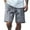Grey, variant on Mens Casual Shorts - Men's Workout Gym Shorts Athletic Shorts Gym Shorts Quick Dry Activewear Stretch Waist Athletic Gym Short Outdoor Hiking Shorts with Pockets